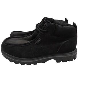 Lugz MFRGD-001 Mens 11 Black Synthetic Moc Toe Chukka Wallaby Style Boots
